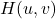 H(u,v)