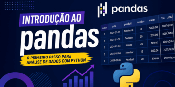 Introdução ao Pandas: capa do guia prático para análise de dados com Python