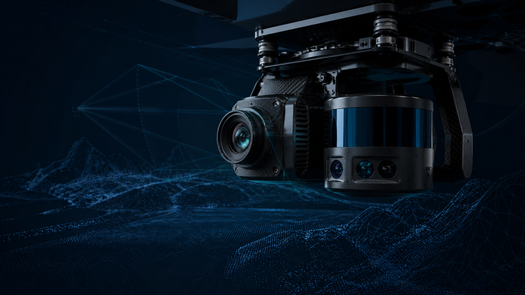Aerial imaging sensor combining an optical camera and LiDAR for Computer Vision applications