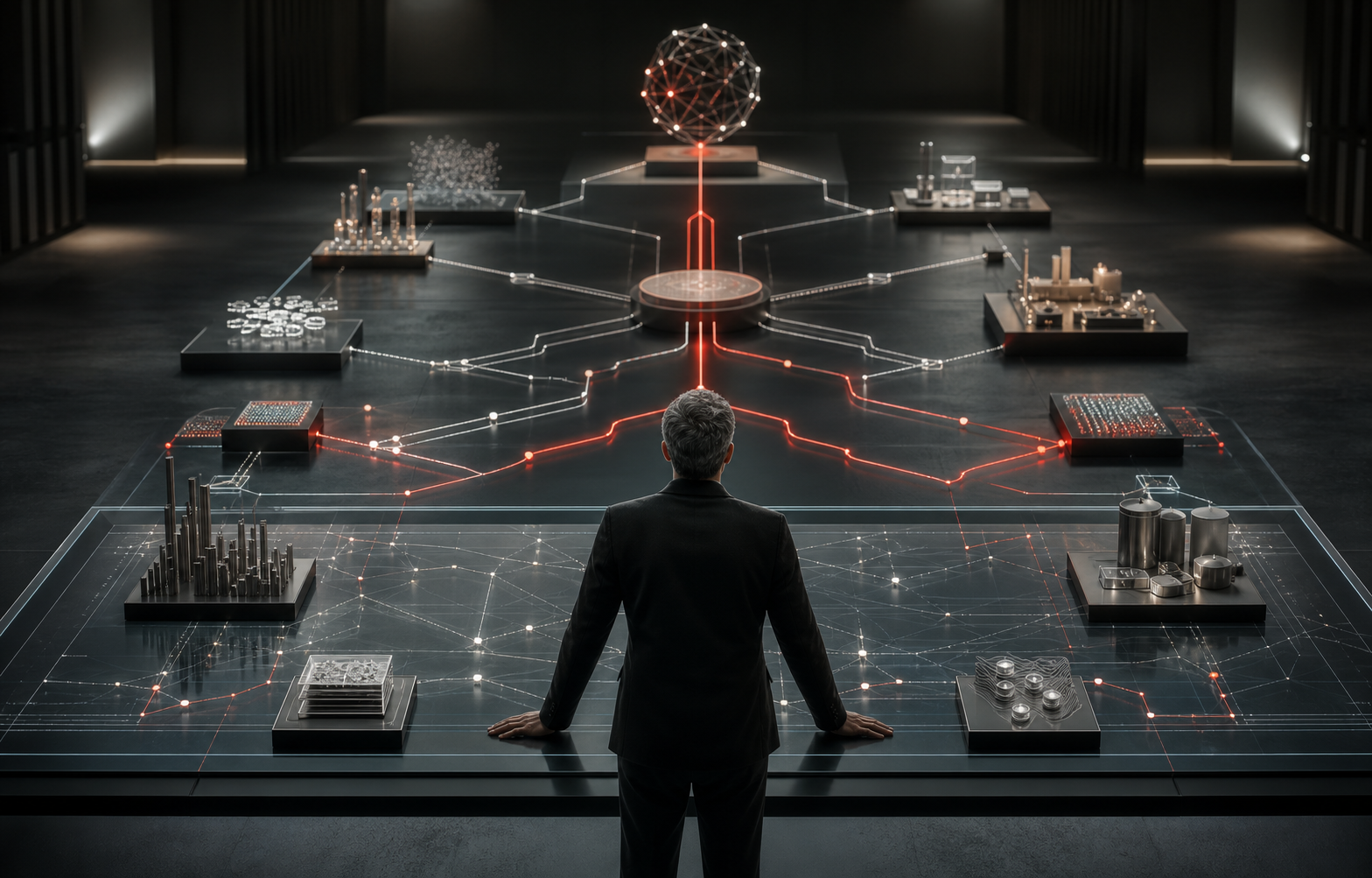 Liderança diante de uma arquitetura estratégica de Inteligência Artificial