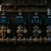 Industrial data pipeline with English-labeled stages for scaling, imputation, encoding, and modeling