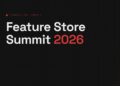 Arte oficial do Feature Store Summit 2026, com o nome do evento e a indicação de 6 de outubro de 2026 em formato virtual.
