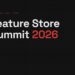 Arte oficial do Feature Store Summit 2026, com o nome do evento e a indicação de 6 de outubro de 2026 em formato virtual.